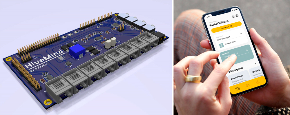 Tecnología y app hivemind